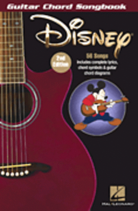 Book cover for Disney – Guitar Chord Songbook – 2nd Edition