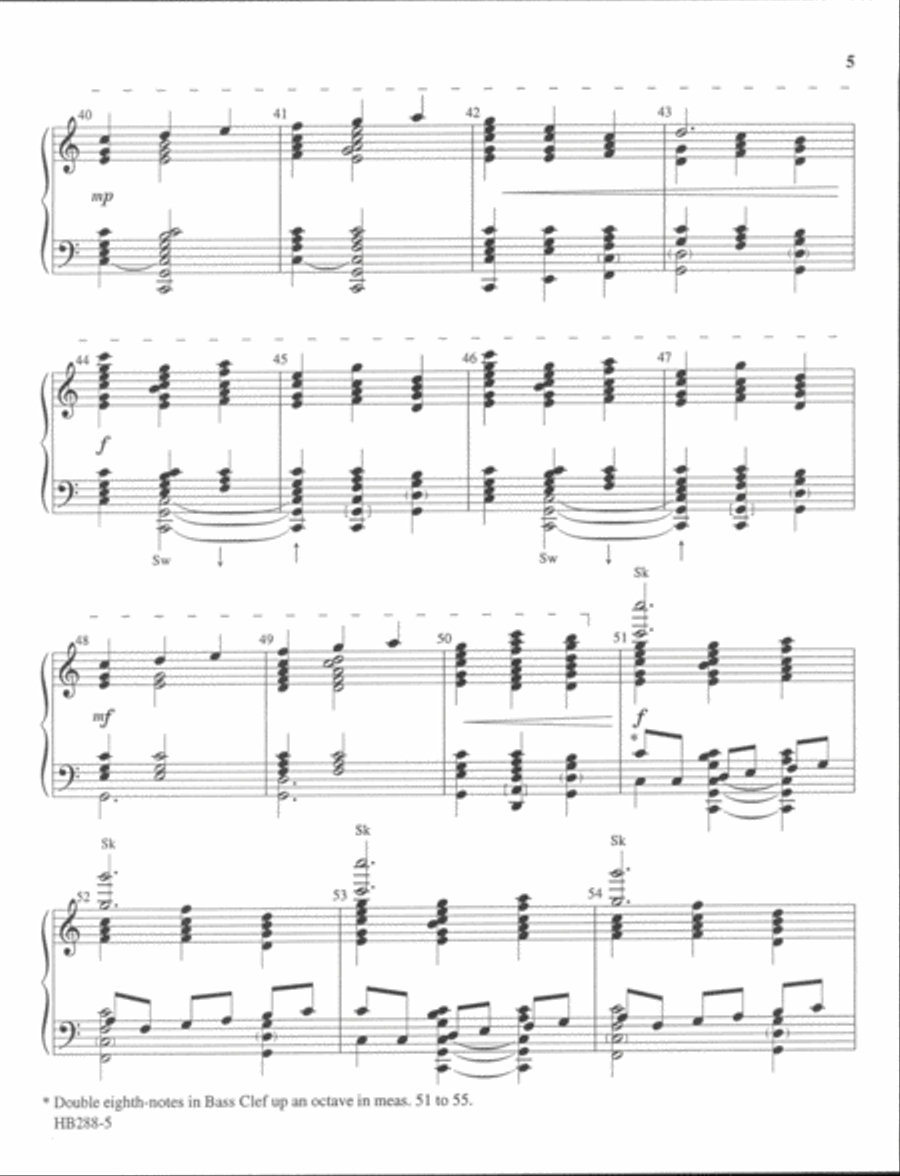 Bell Paean 5-Octaves scores gallery preview page 5