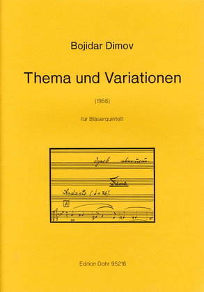 Thema und Variationen für Bläserquintett (1956)
