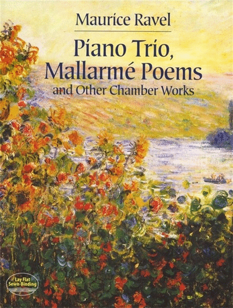 Ravel - Piano Trio Mallarme Poems & Others Score