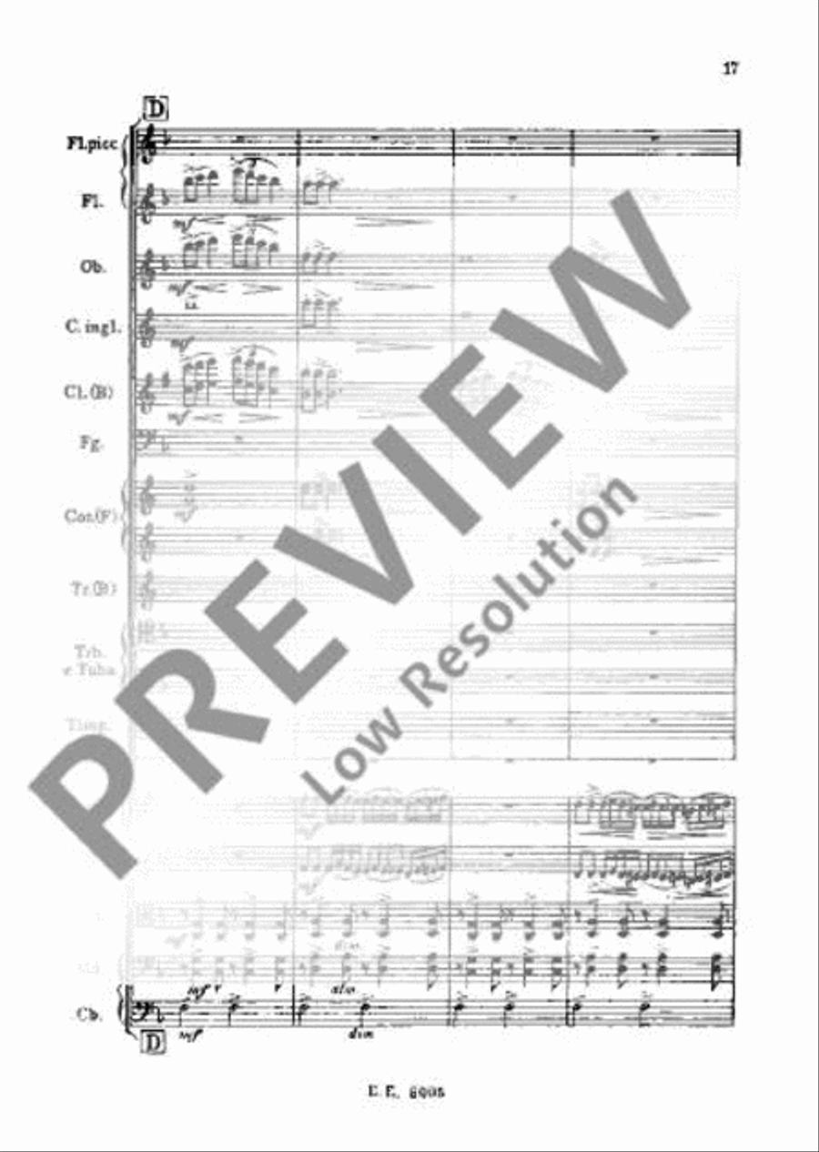 Polovtsian Dances Orchestra scores gallery preview page 20