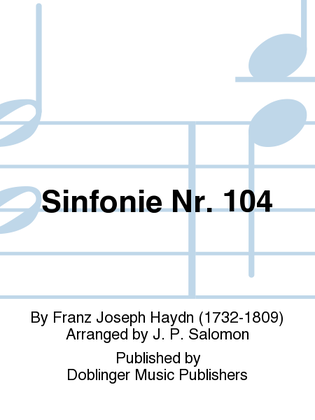 Book cover for Sinfonie Nr. 104
