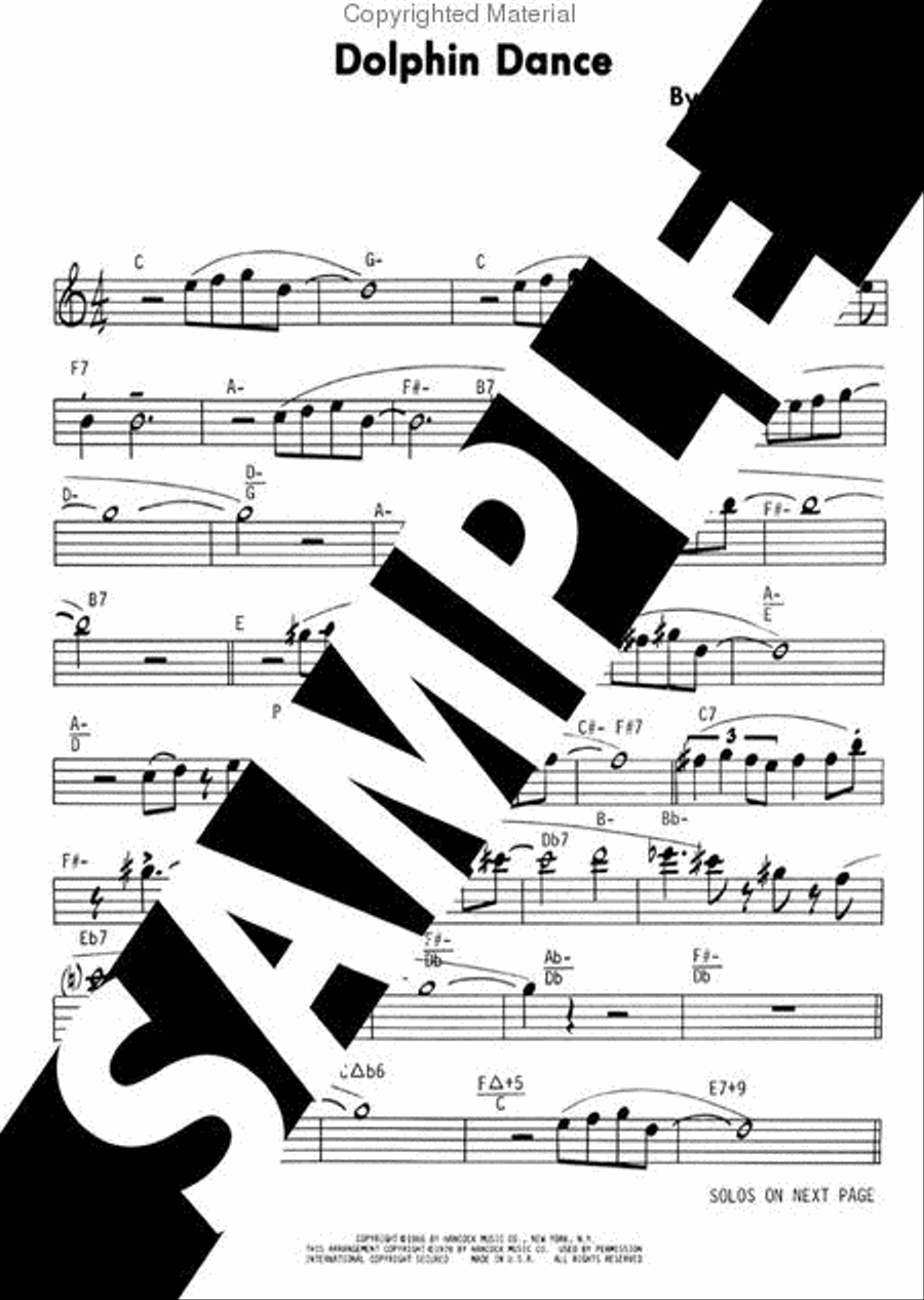 Volume 11 - Herbie Hancock Voice scores gallery preview page 5