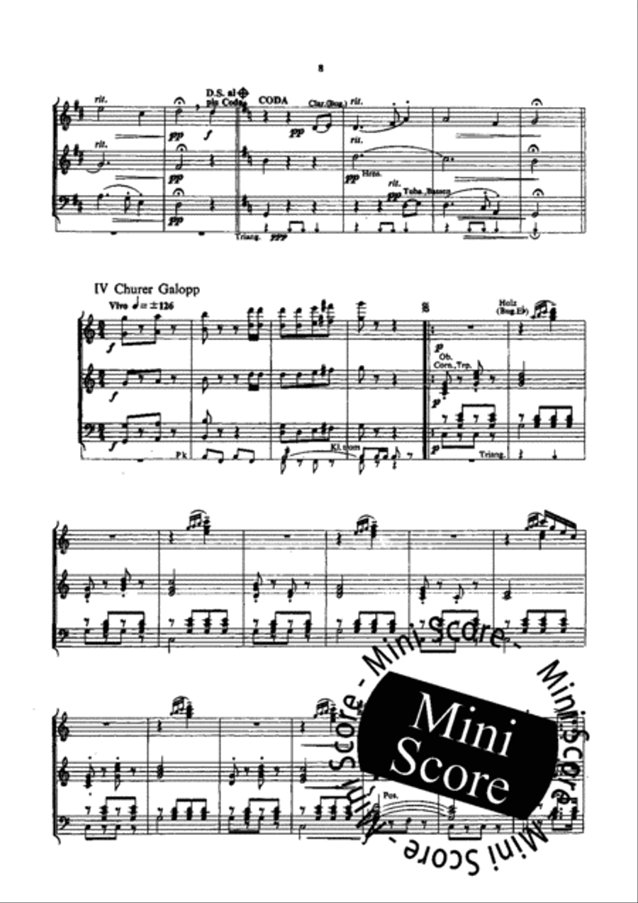Tanze Aus Graubunden Concert Band scores gallery preview page 11