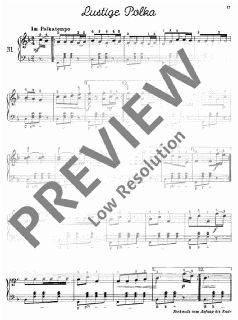 Für kleine Leute Accordion scores gallery preview page 18
