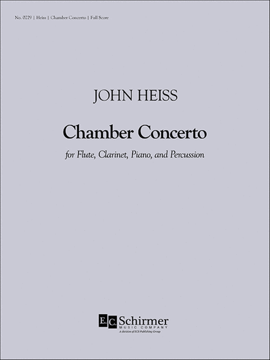 Chamber Concerto Clarinet scores gallery preview page 1