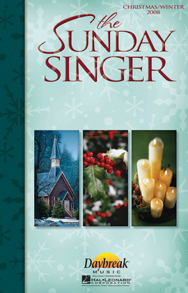 Book cover for The Sunday Singer - Christmas/Winter 2008
