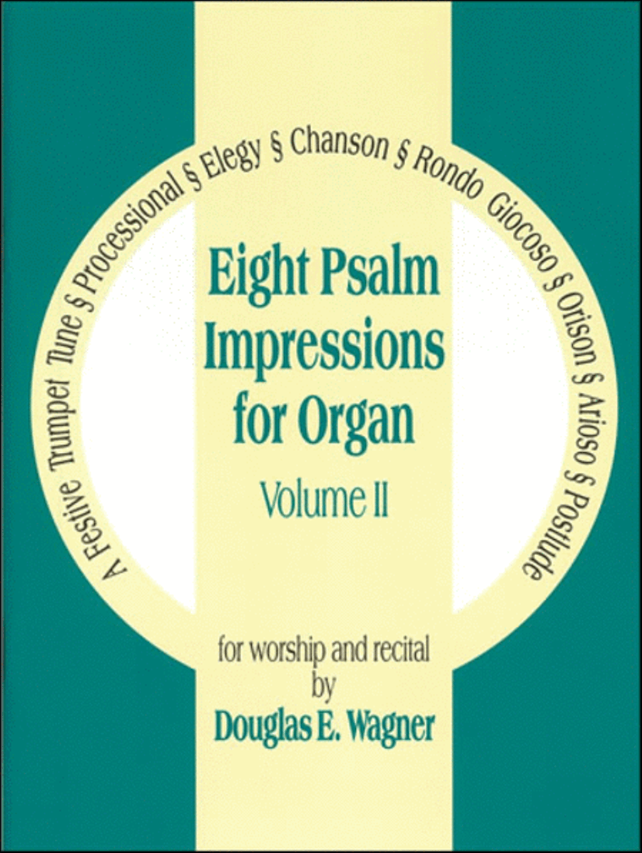 Eight Psalm Impressions Vol. II Organ scores gallery preview page 1