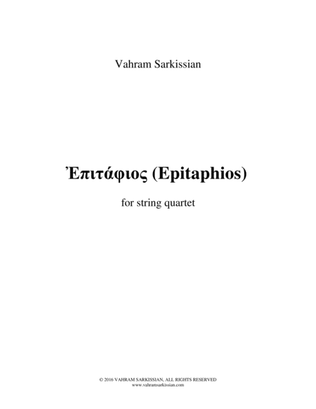 Epitaphios for string quartet