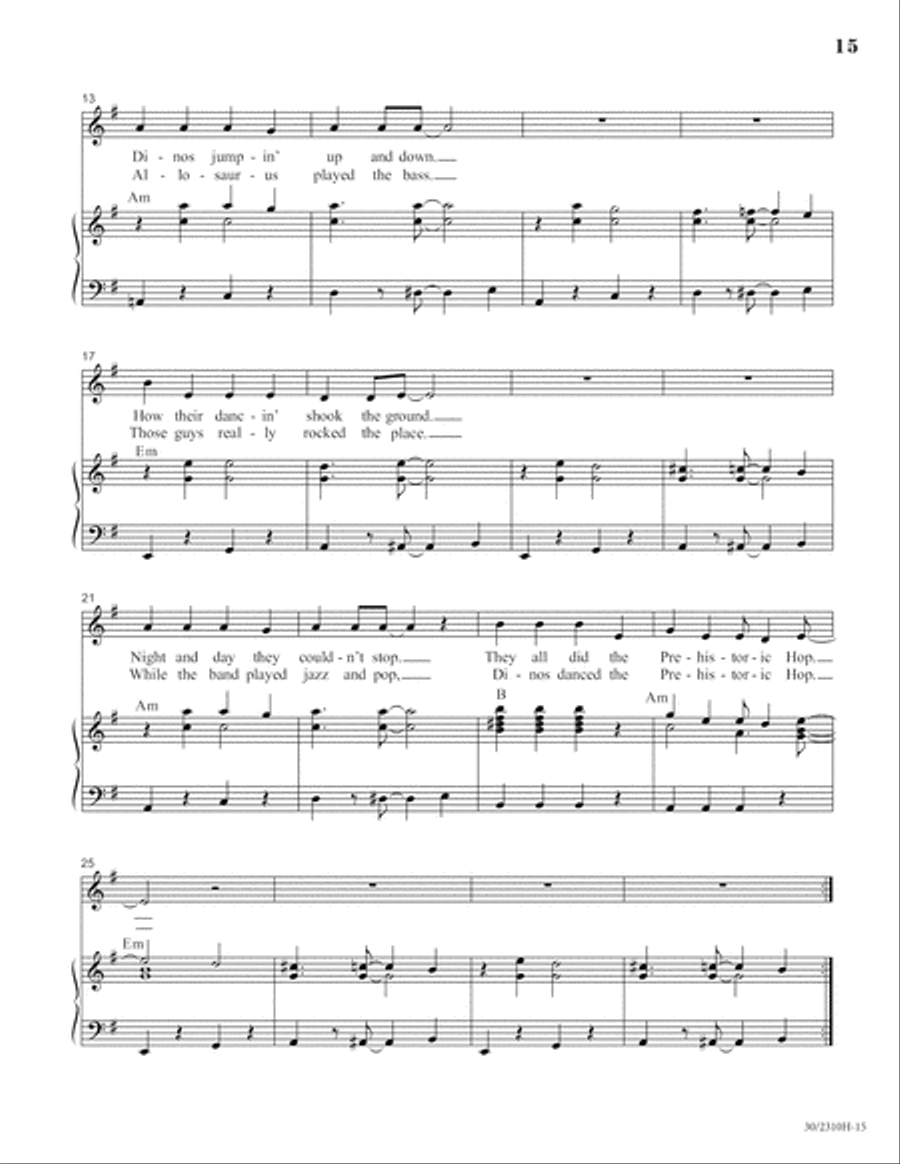 The Box The Box Unison Choir scores gallery preview page 16