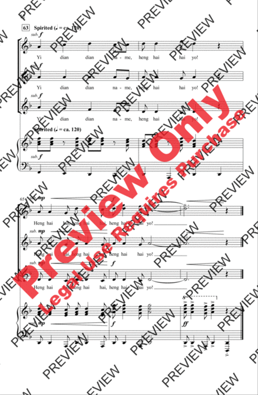 Rainbow Sister Rainbow Sister Women's Choir scores gallery preview page 12