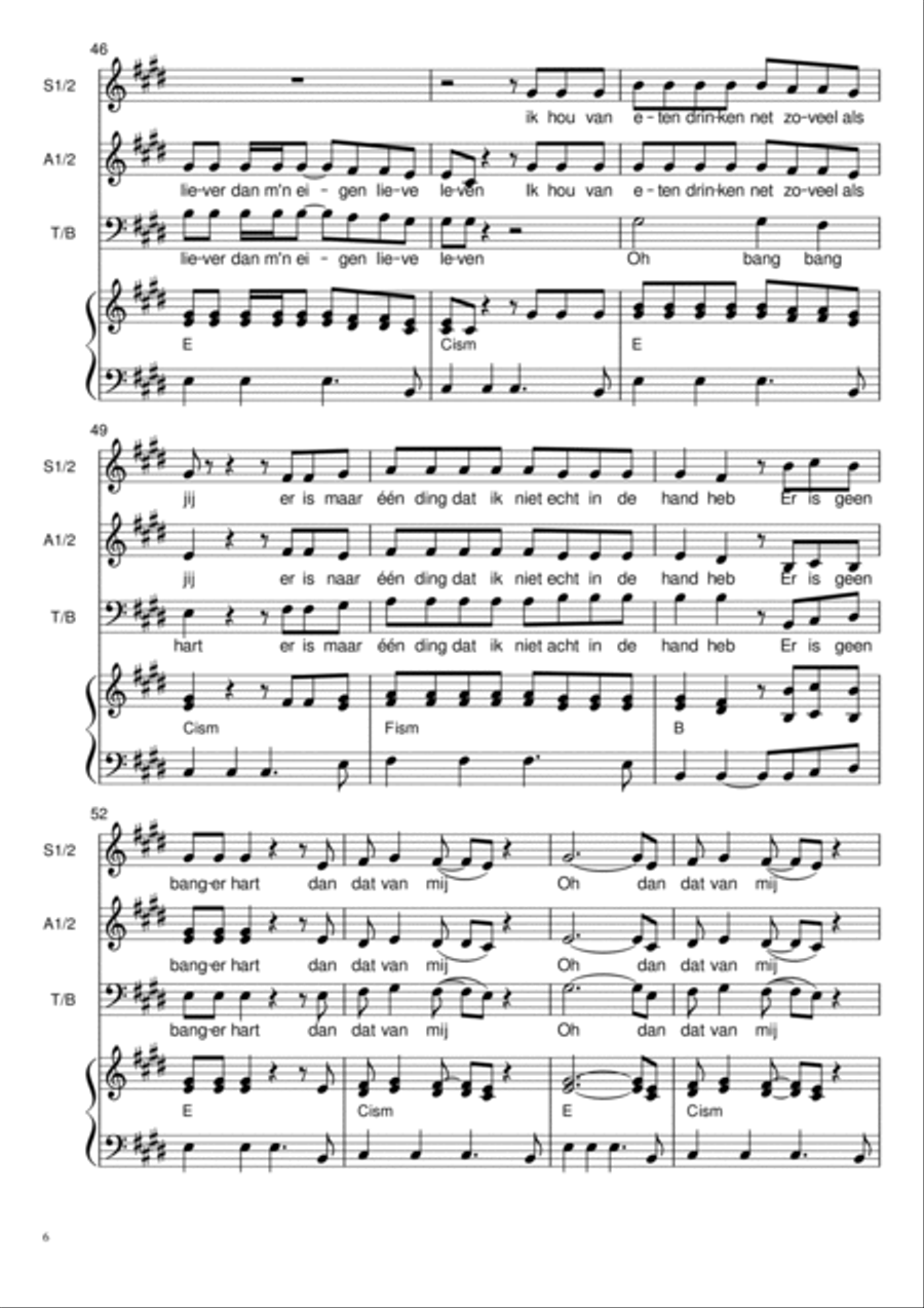 Banger Hart Choir scores gallery preview page 6