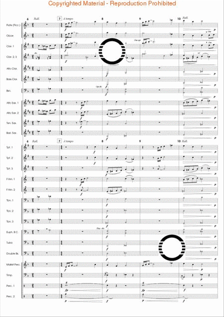 The Spirit Soars Concert Band scores gallery preview page 3