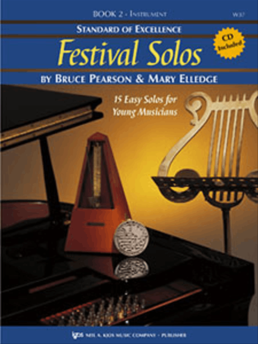 Standard of Excellence: Festival Solos Book 2 - Oboe Concert Band Methods scores gallery preview page 1