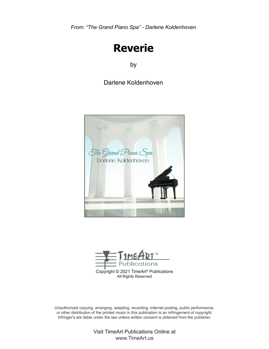 Reverie Reverie Piano Solo scores gallery preview page 1
