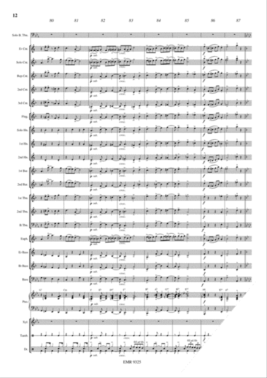 Stovepipe Stomp Brass Band scores gallery preview page 13