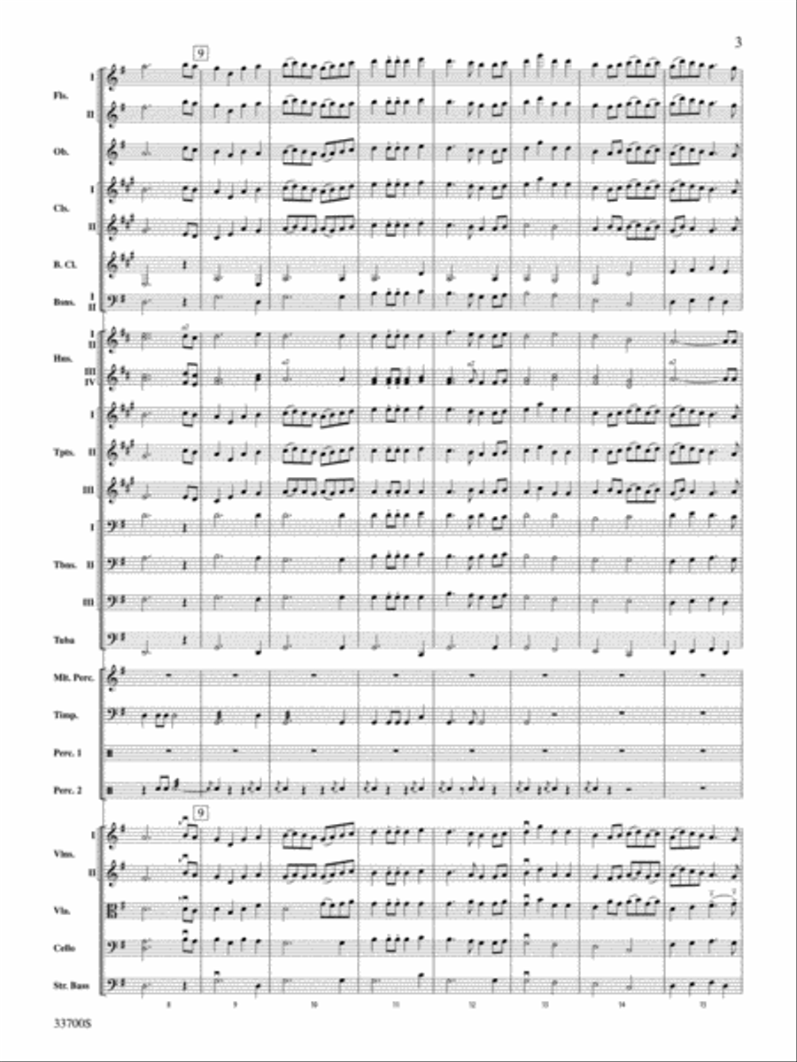 Salute to TV Full Orchestra scores gallery preview page 3