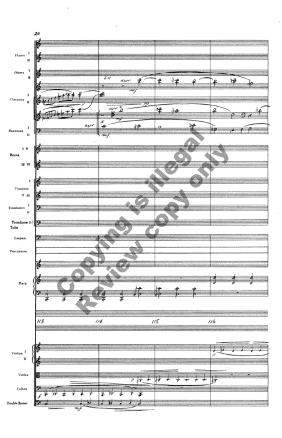 Concerto for Orchestra Full Orchestra scores gallery preview page 102