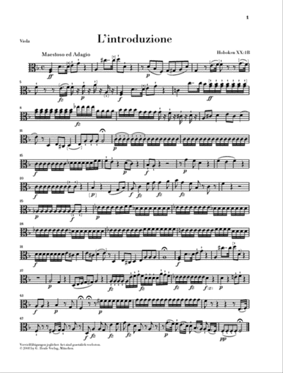 Seven Last Words of Christ, Hob. XX/1B String Quartet scores gallery preview page 4