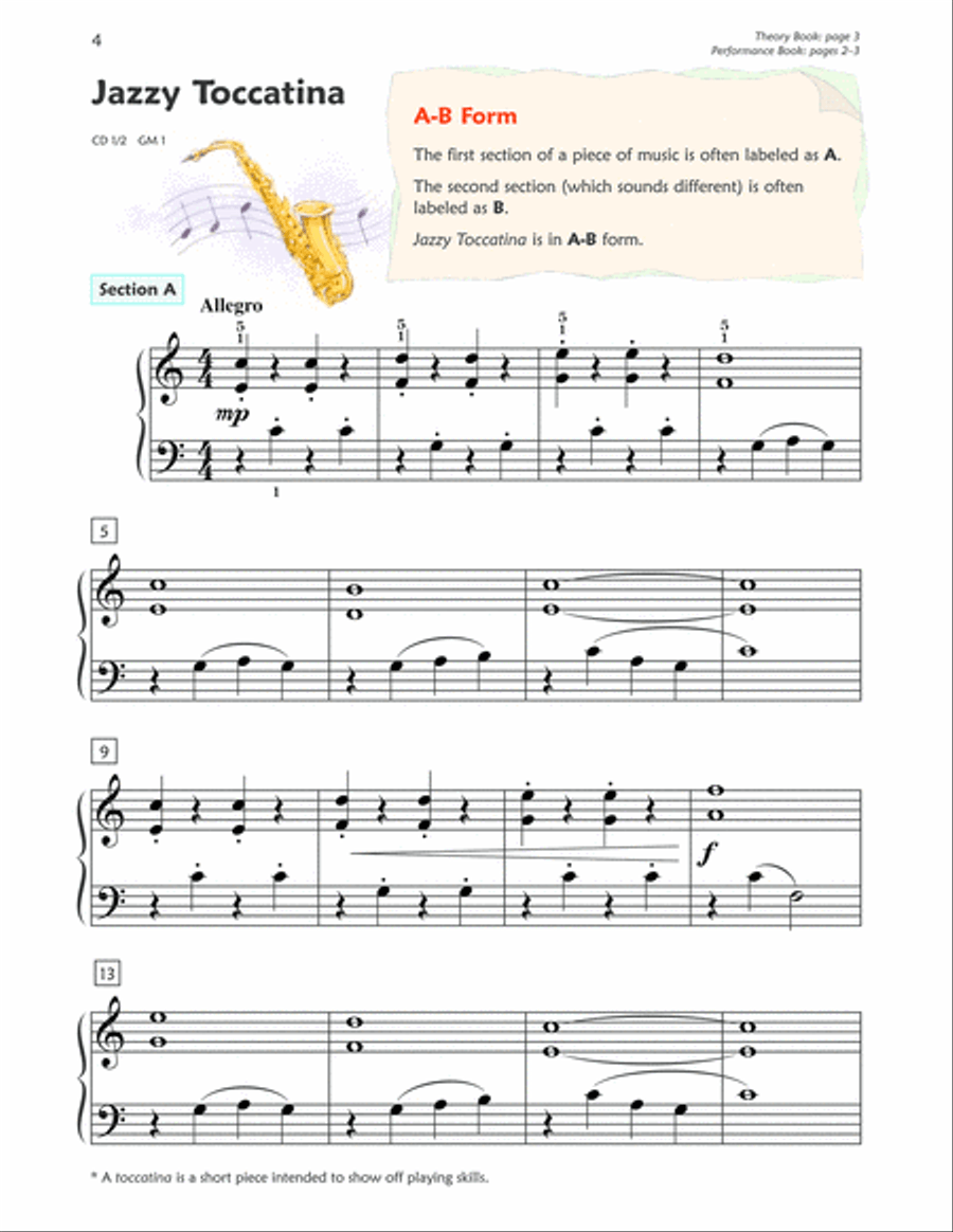 Premier Piano Course Lesson Book, Book 2B Piano Method scores gallery preview page 8