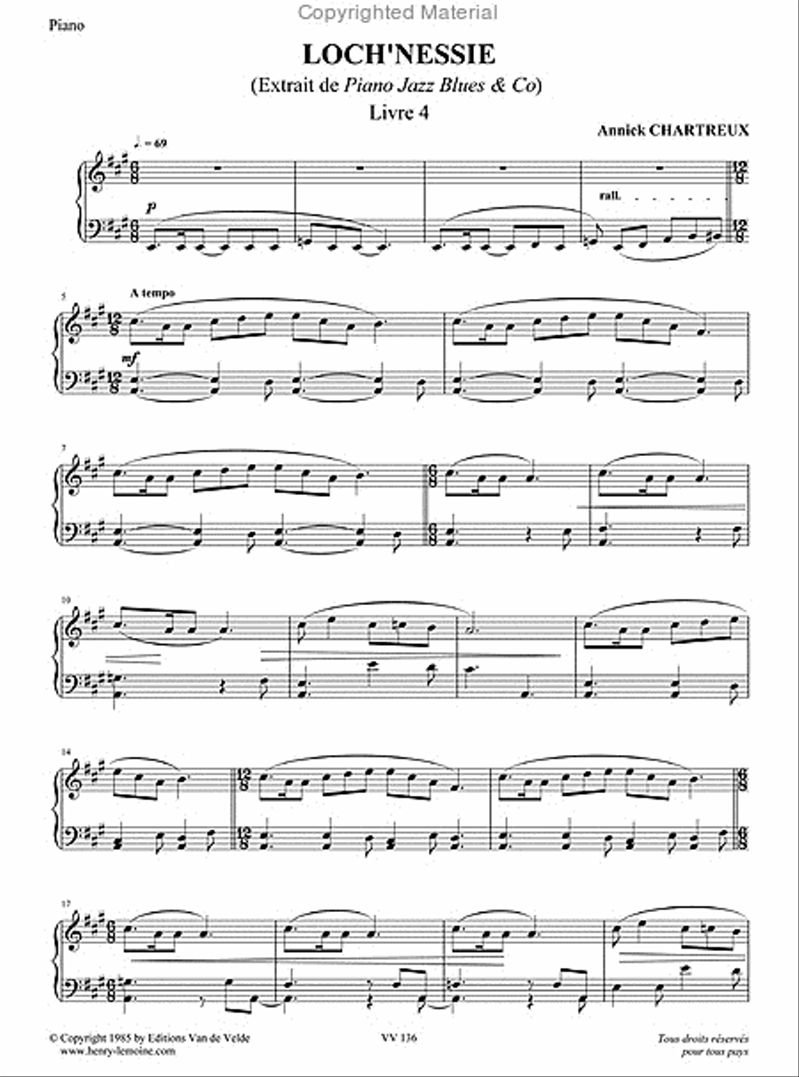 Piano Jazz Blues 4 Piano Jazz Blues 4 Piano Solo scores gallery preview page 6