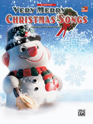 Book cover for Very Merry Christmas Songs