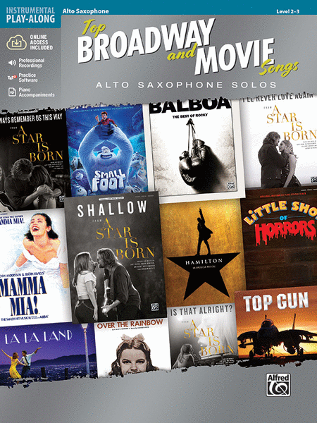 Top Broadway & Movie Songs Instrumental Solos image number null