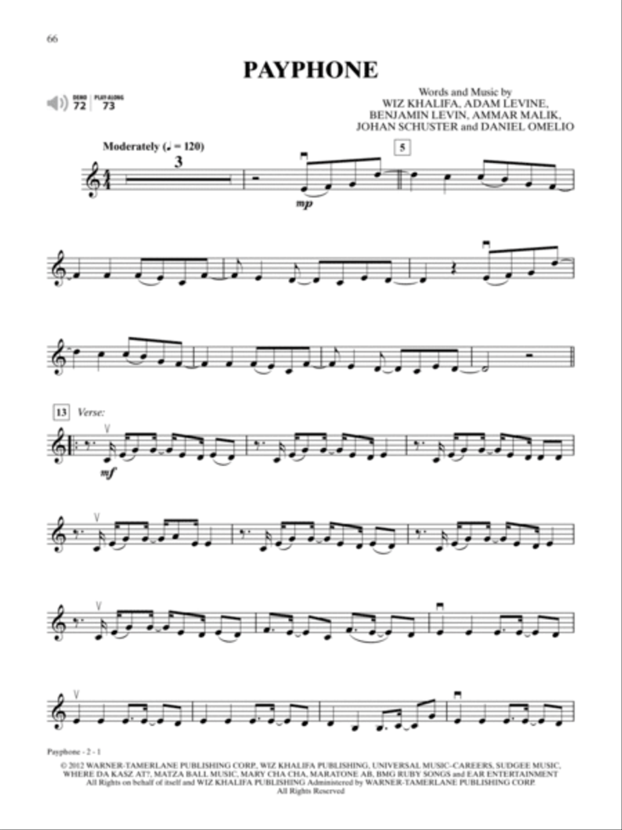 Ultimate Pop & Rock Instrumental Solos for Strings String Orchestra scores gallery preview page 5