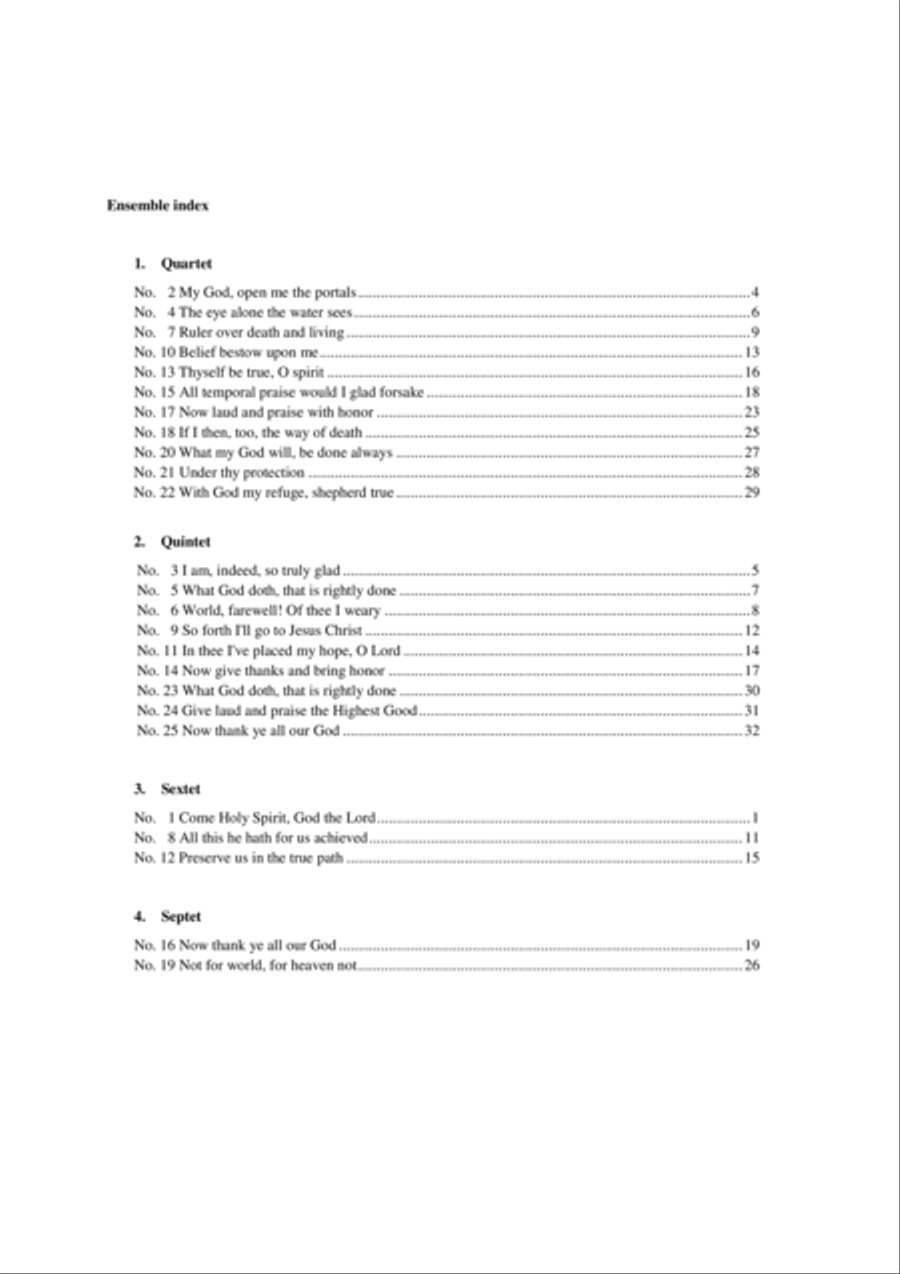 Johann Sebastian Bach 25 Chorale for small brass ensemble Brass Ensemble scores gallery preview page 5