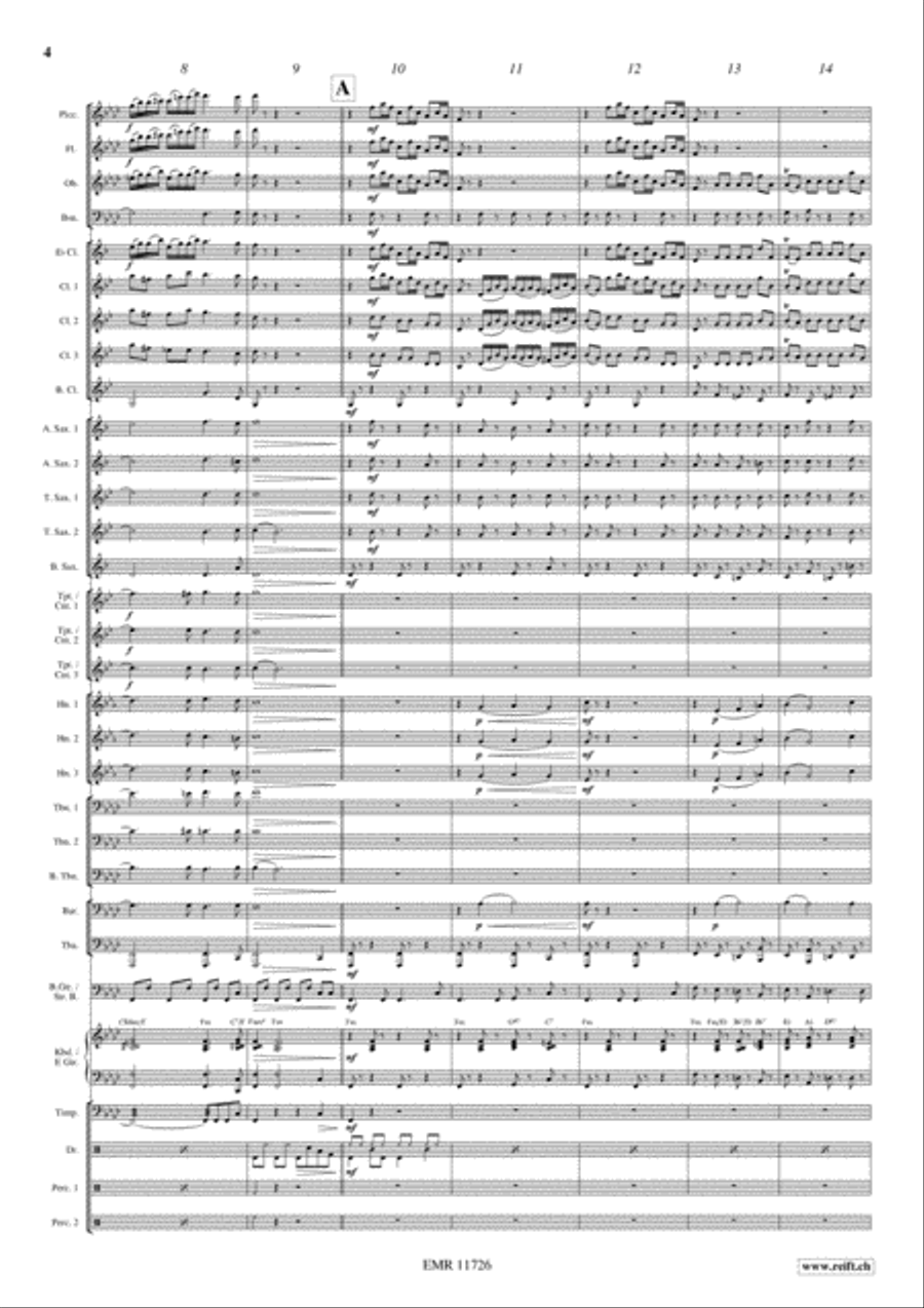 Rocky Bach Rocky Bach Concert Band scores gallery preview page 5