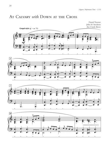 What Can I Play for Easter? by Cindy Berry Piano Solo - Sheet Music