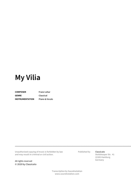 My Vilia image number null