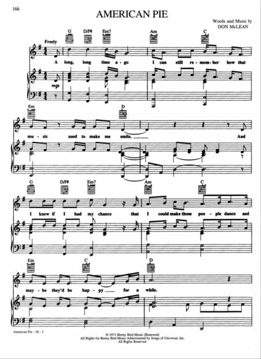 80 Years Of Popular Music - The Seventies Piano, Vocal, Guitar scores gallery preview page 2