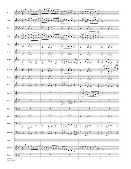 Bella's Lullaby (from Twilight) - Full Score