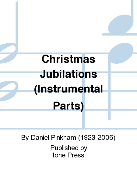 Christmas Jubilations (Instrumental Parts)