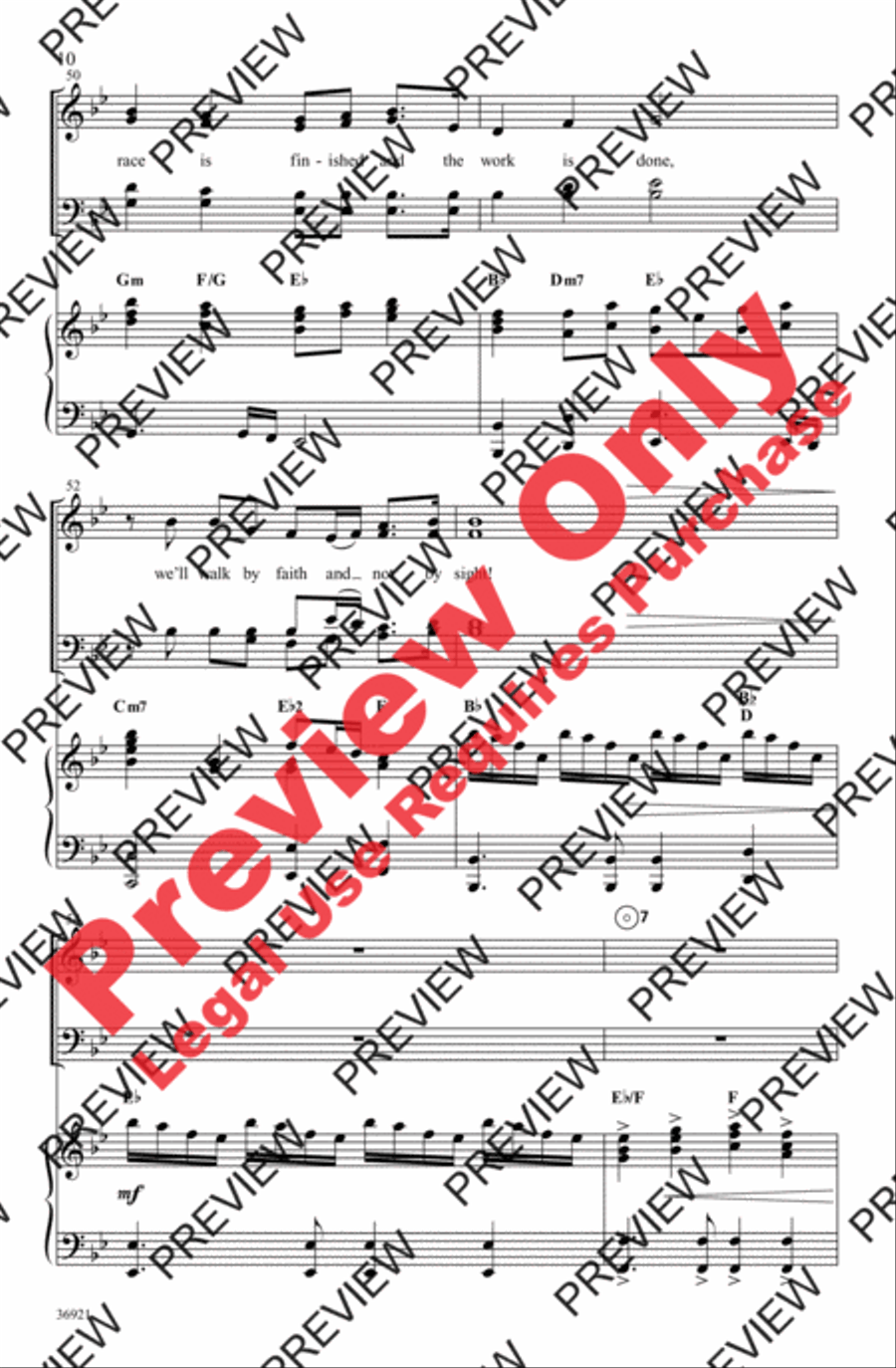 By Faith 4-Part scores gallery preview page 10