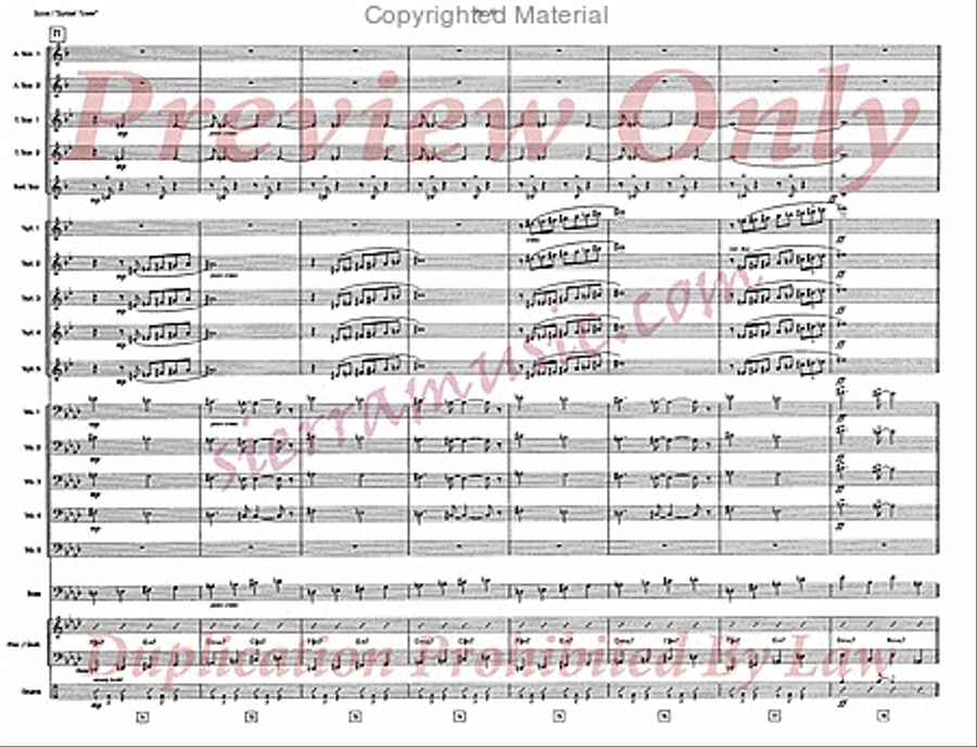 Sunset Tower Sunset Tower Jazz Ensemble scores gallery preview page 11