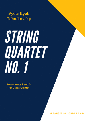 String Quartet No. 1, Mvt 2 and 3