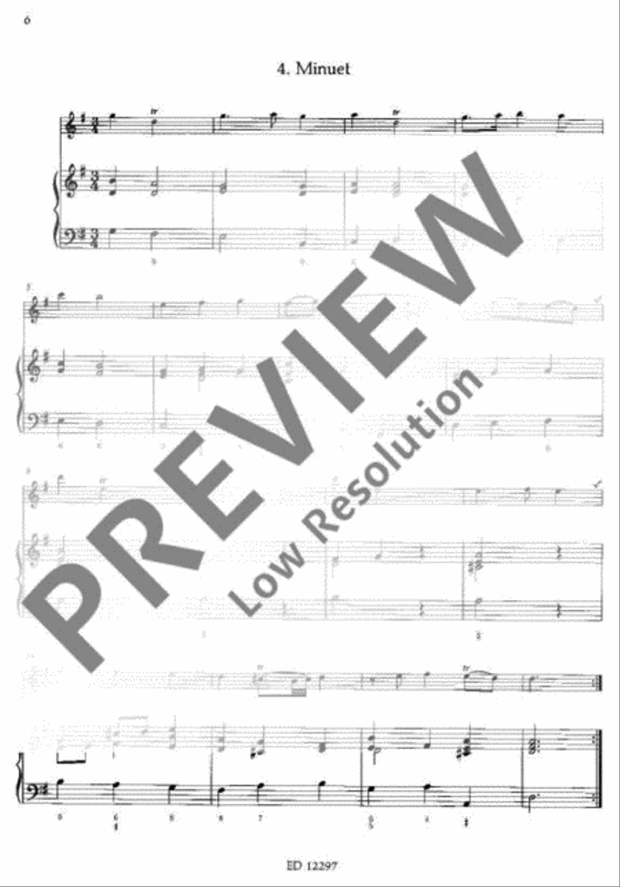 6 Pieces Soprano Recorder scores gallery preview page 7