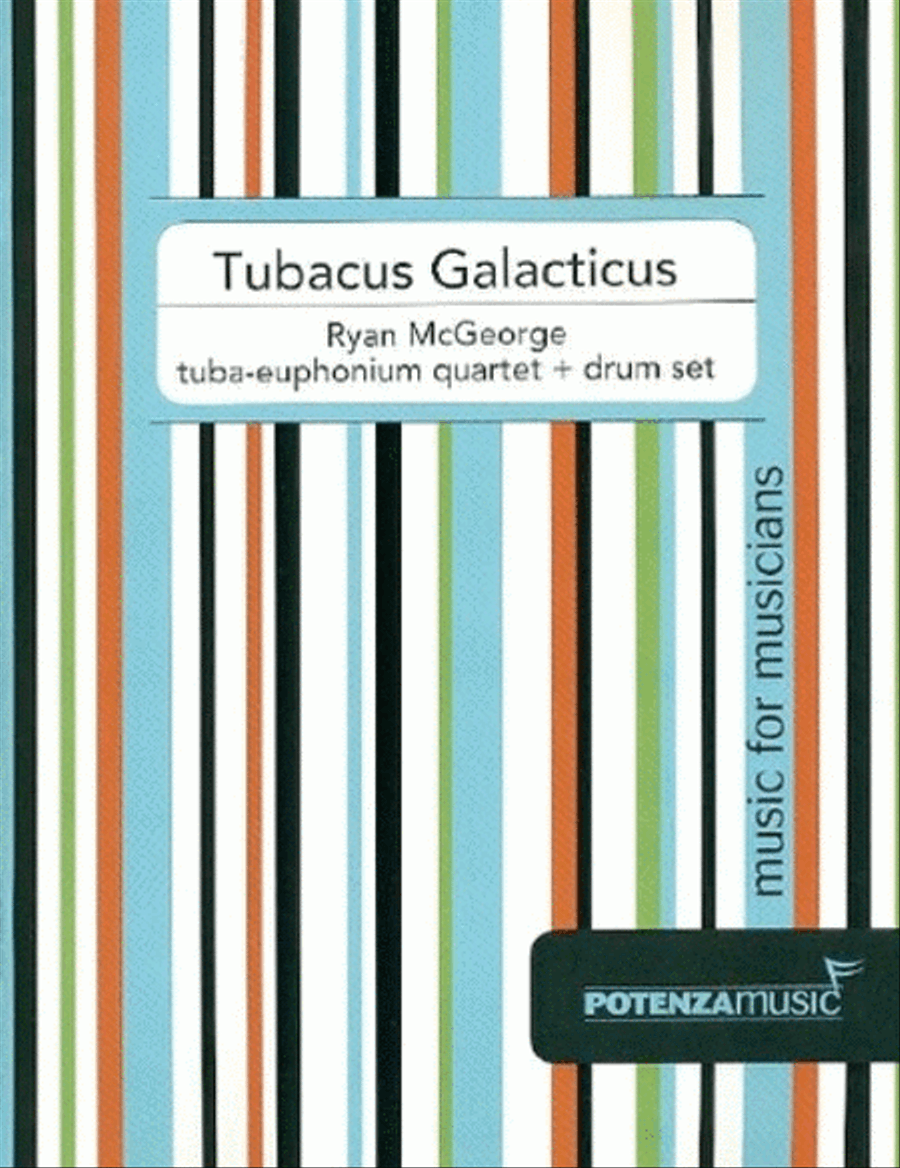 Tubacus Galacticus Euphonium Quartet scores gallery preview page 1