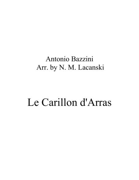 Le Carillon d'Arras
