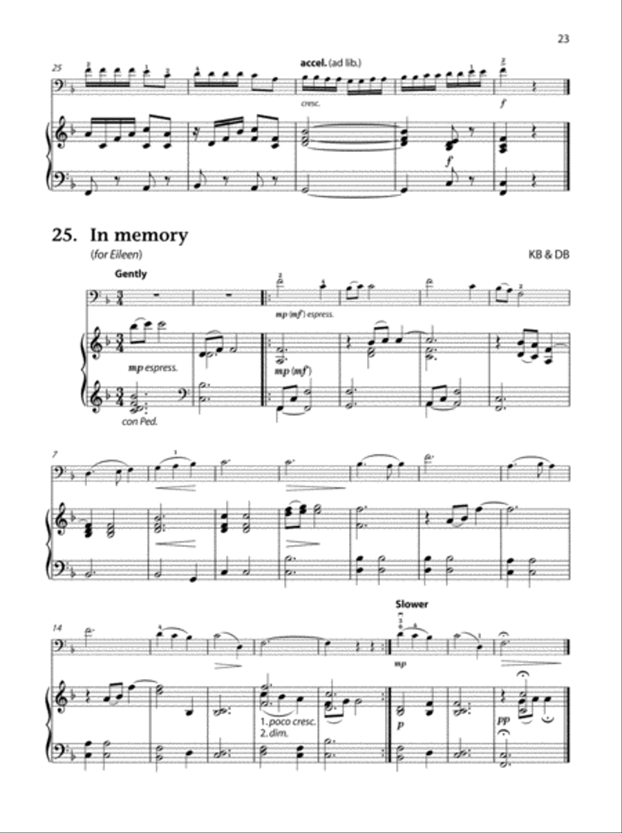 Cello Time Sprinters Piano Accompaniment Book Piano Accompaniment scores gallery preview page 3