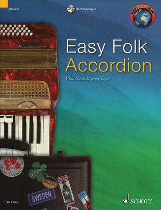 Book cover for Easy Folk Accordion