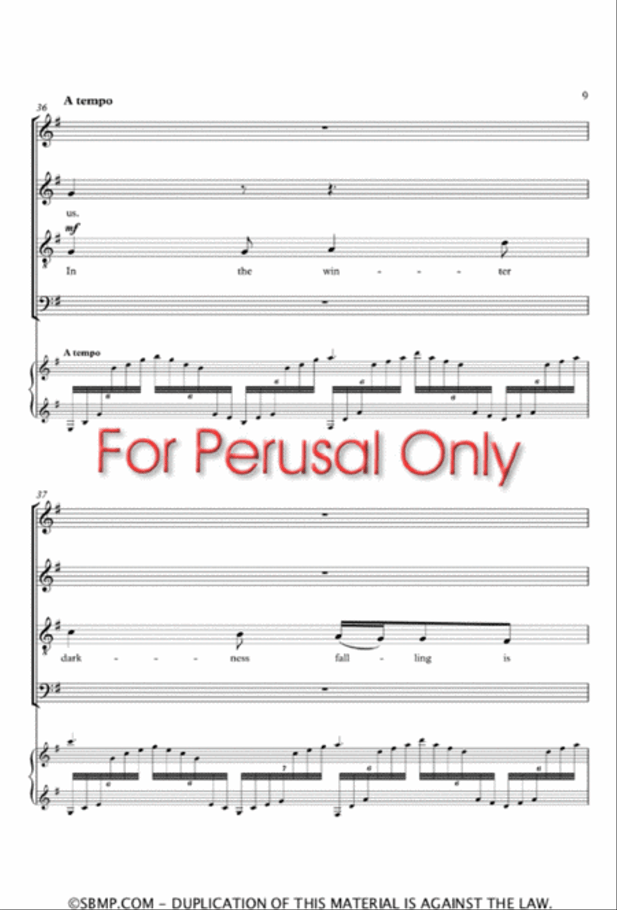 The Christmas Alleluias - SATB divisi Choral Book Divisi scores gallery preview page 9