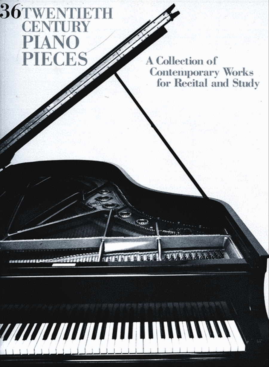 36 Twentieth Century Pieces Piano Solo scores gallery preview page 1