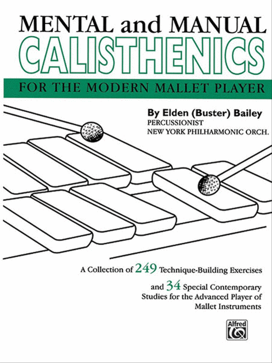 Mental and Manual Calisthenics Percussion scores gallery preview page 1