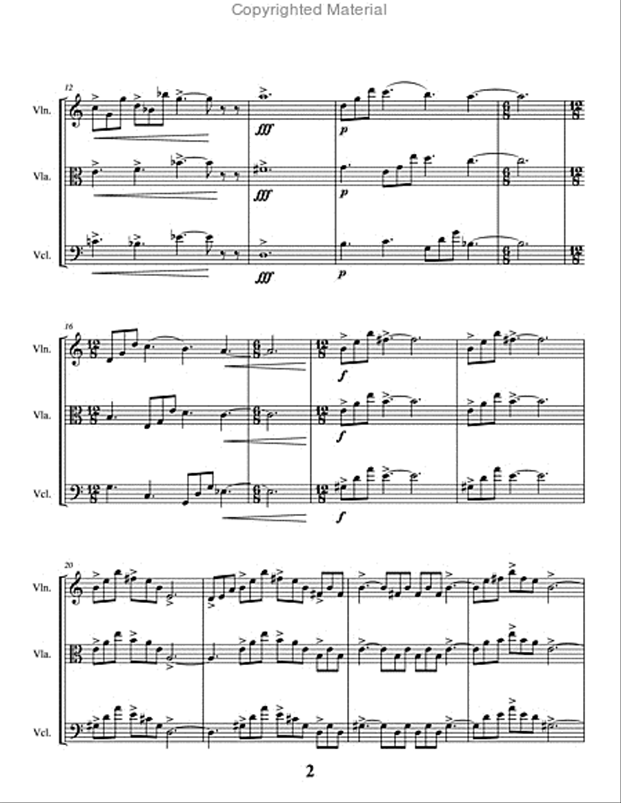 Miniature Set Cello scores gallery preview page 3