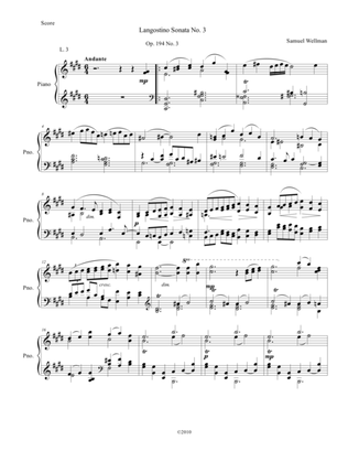 Langostino Sonata No. 3