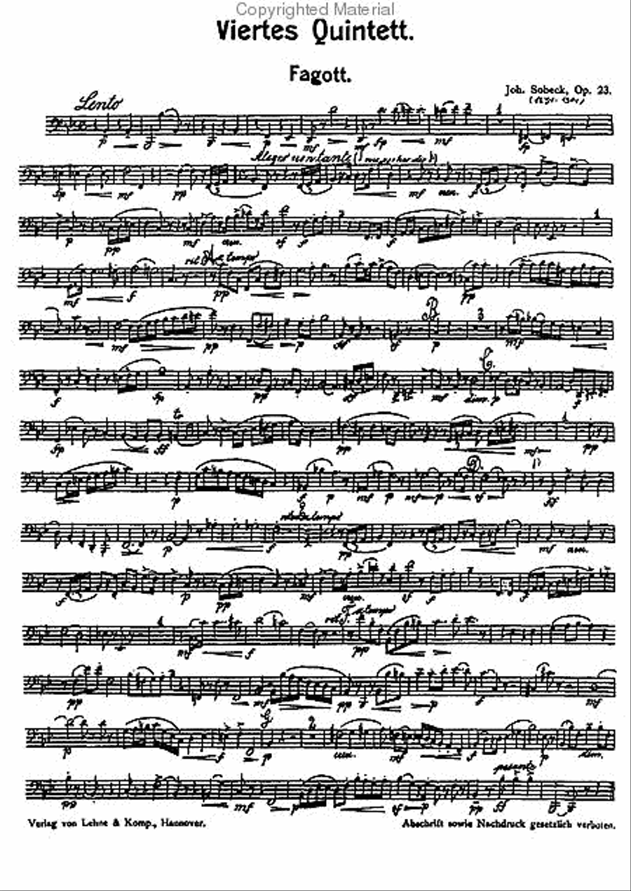 Wind Quintet Bb, Op. 23 Woodwind Quintet scores gallery preview page 3