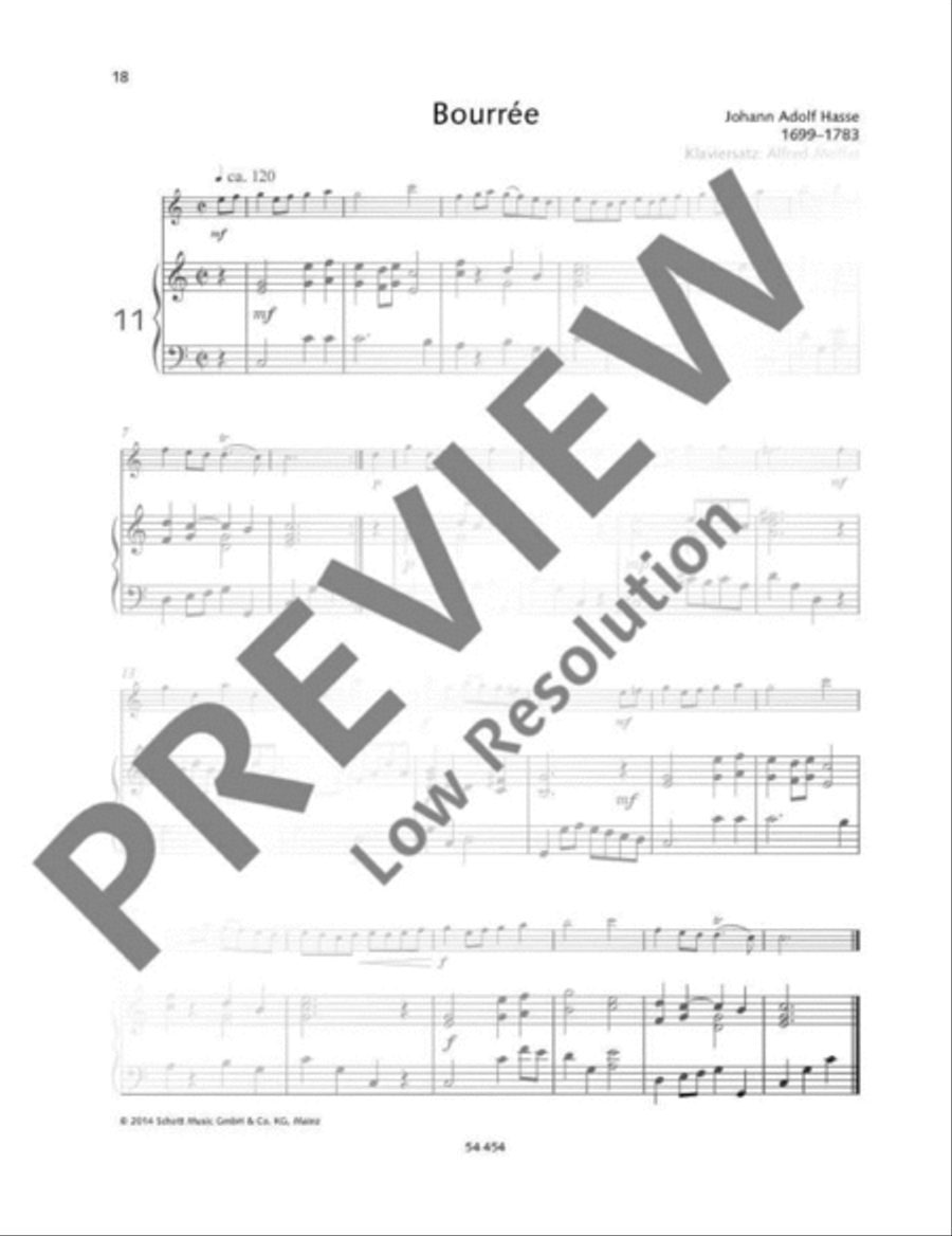 Classical Music for Children Flute Solo scores gallery preview page 19